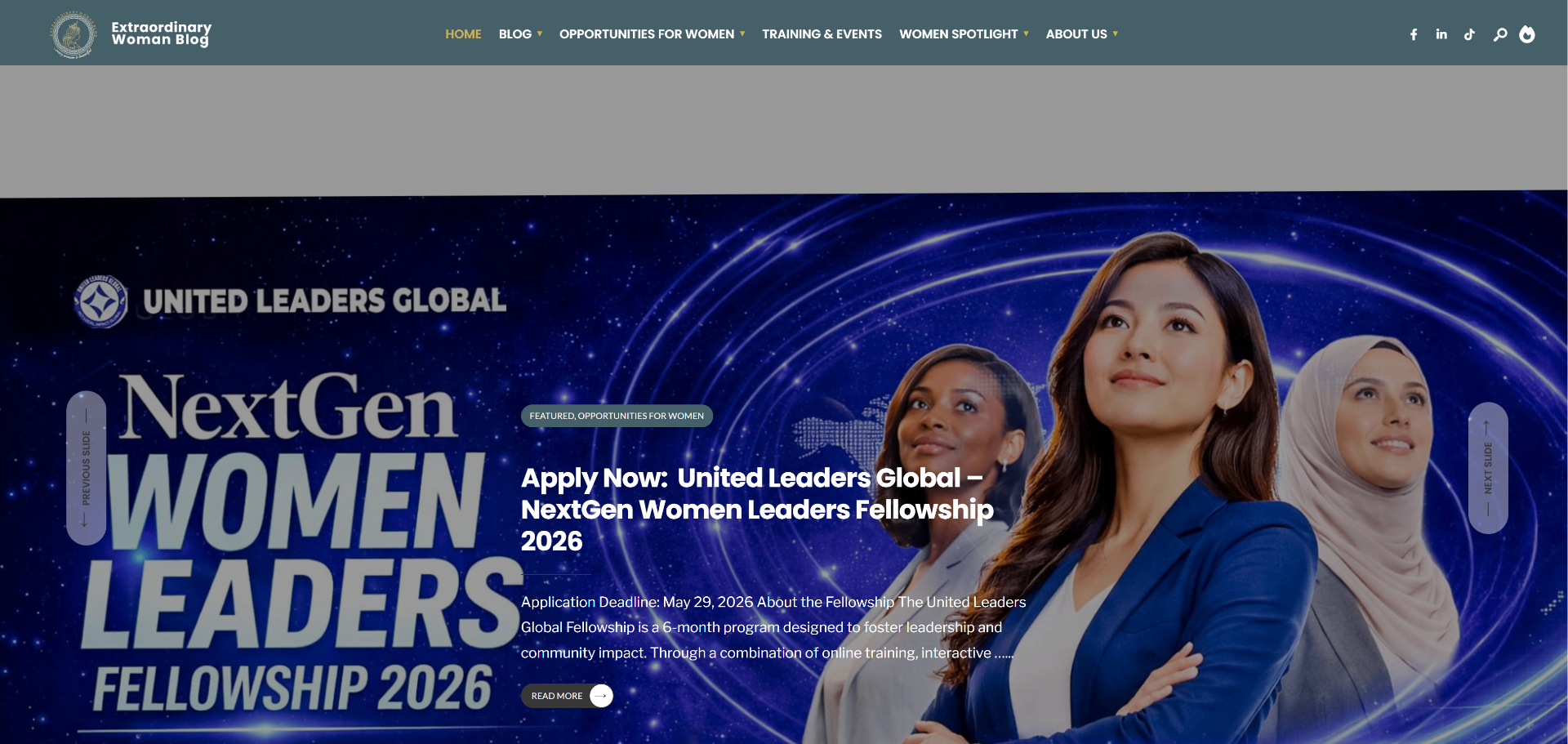 Extraordinary Woman Blog